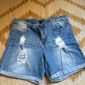 Forever21 Long Style Jean Shorts
